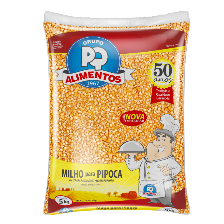 Milho Para Pipoca Grupo Pq Alimentos