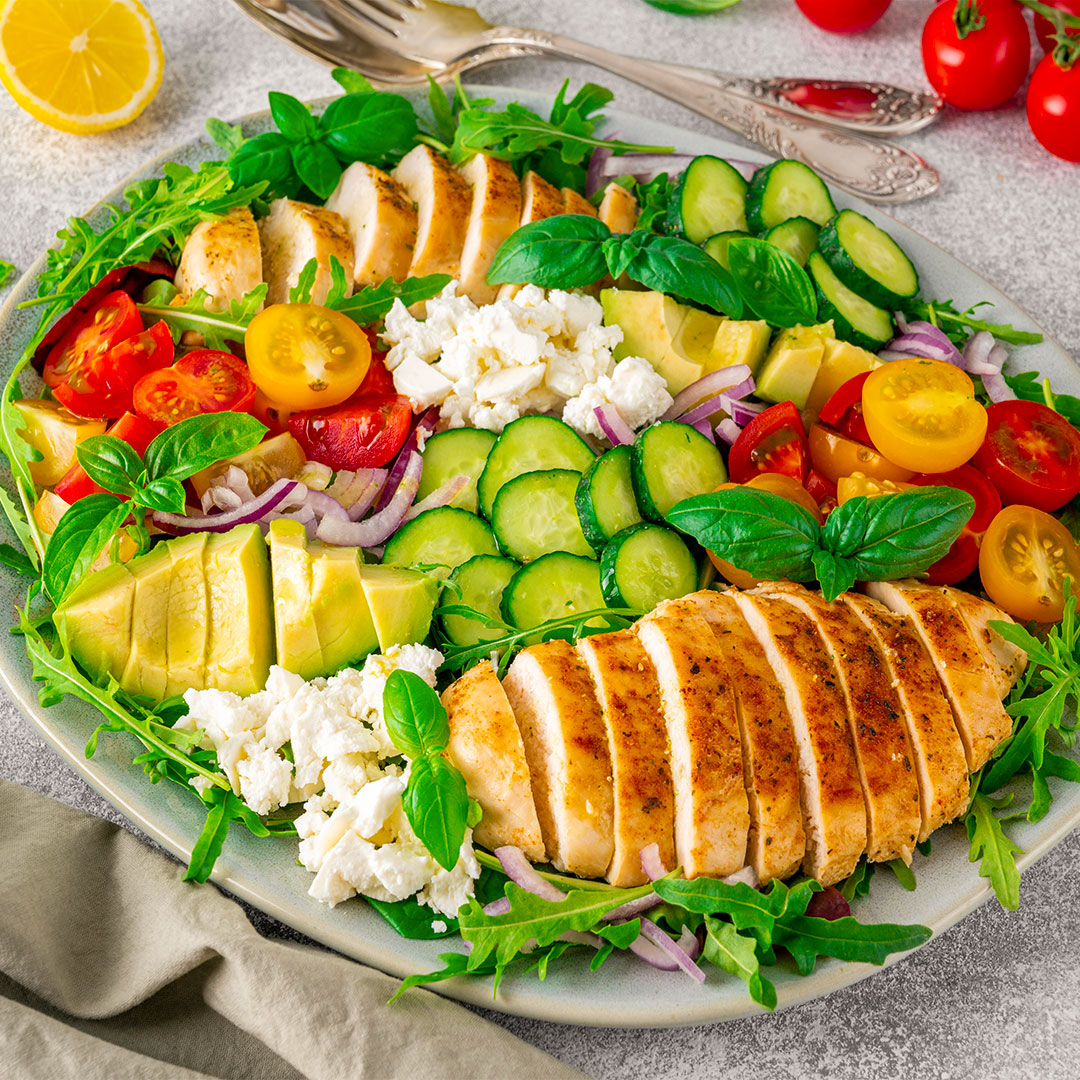 RECEITA Salada Refrescante Filé de Frango Grelhado Grupo PQ